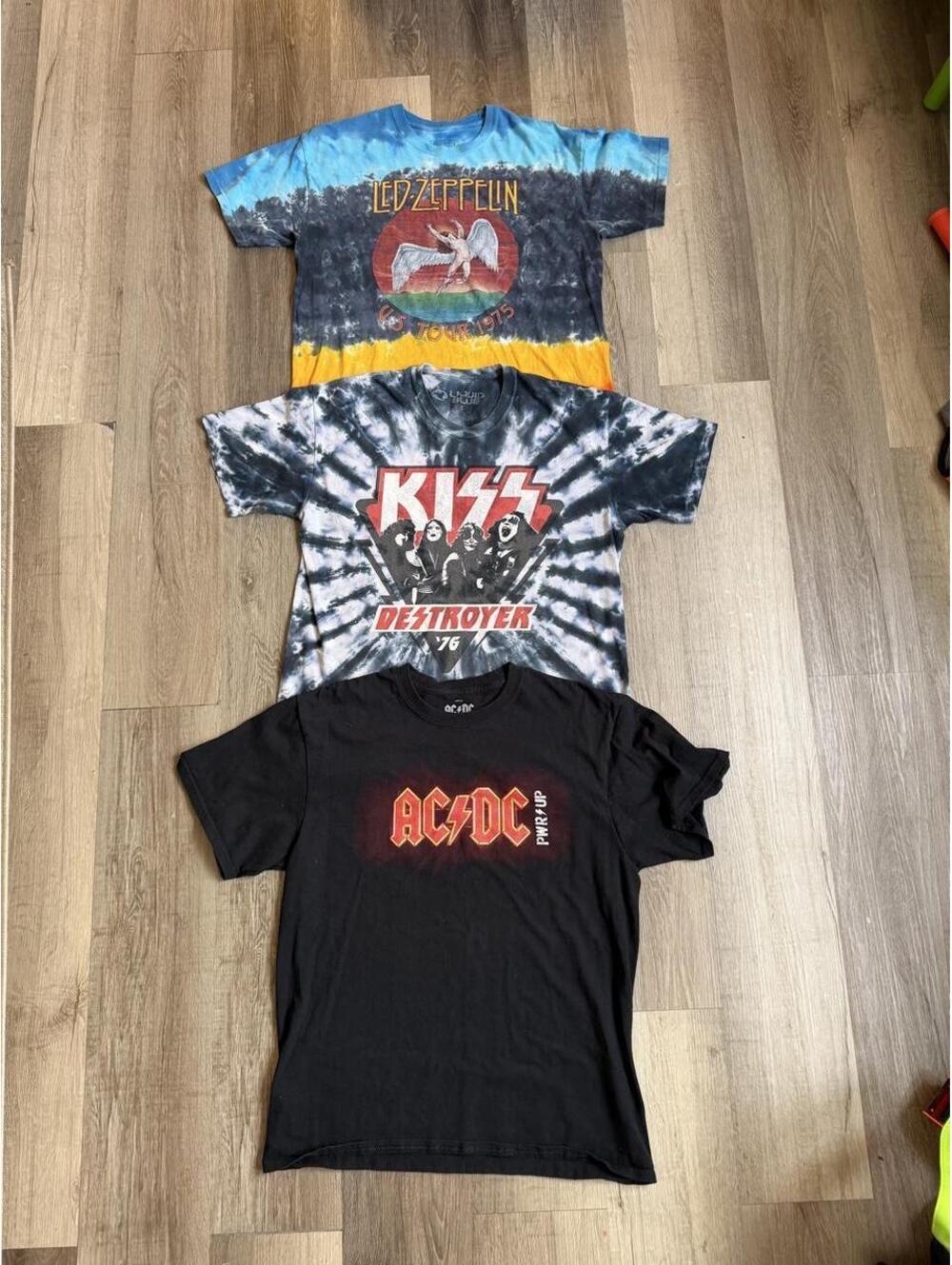 3 band tee bundle sz L